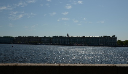 Hermitage from across the Neva River
